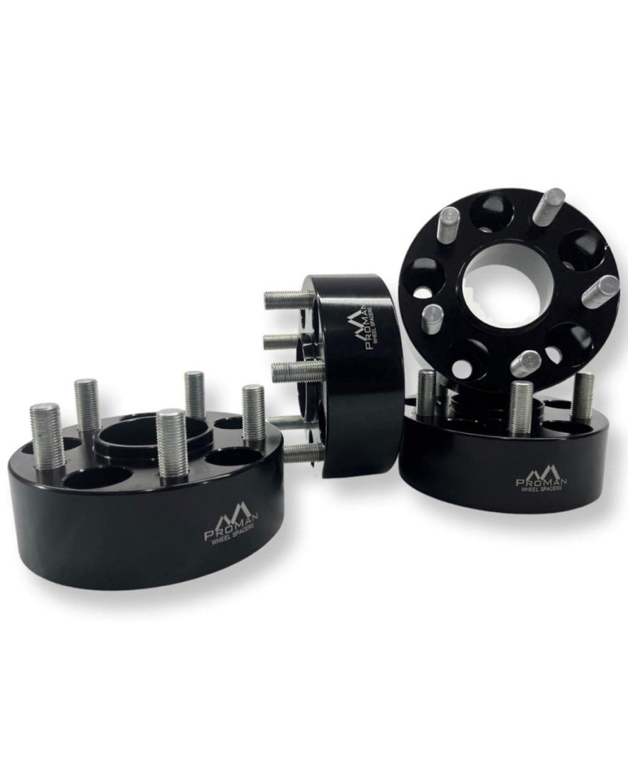 PROMAN 50MM WHEEL SPACERS ALUMINIUM SET OF 4